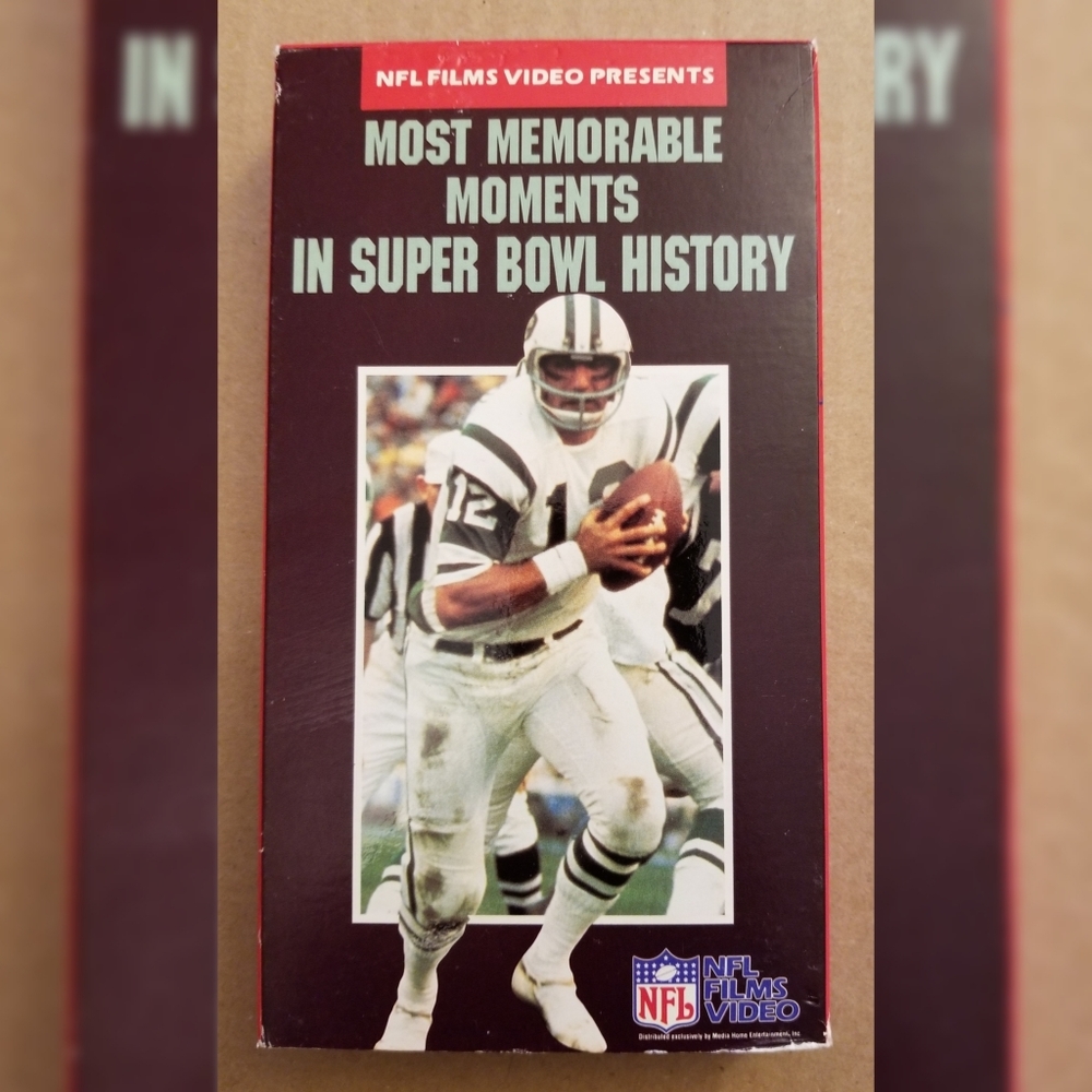 Most Memorable Moments In Super Bowl History VHS